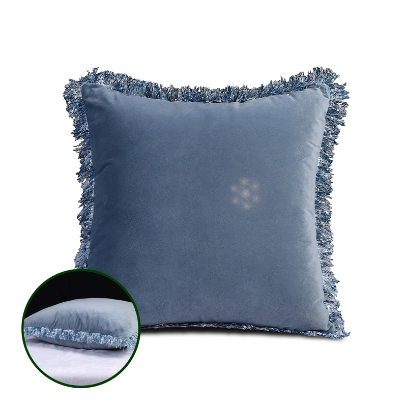 Blue Velvet Cushion
