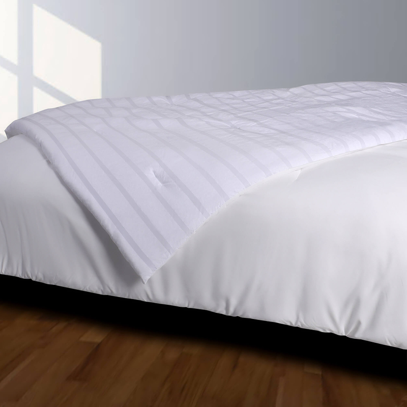 Embossed Stripe Comforter